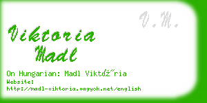 viktoria madl business card